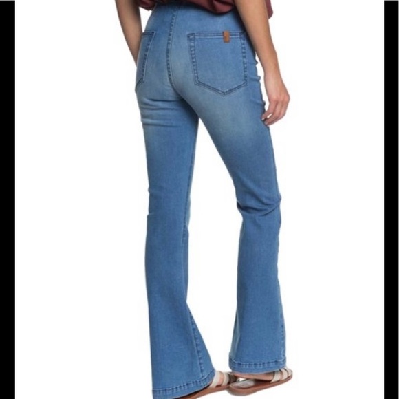 Roxy Wild Blossom Flared Jeans - Picture 1 of 6